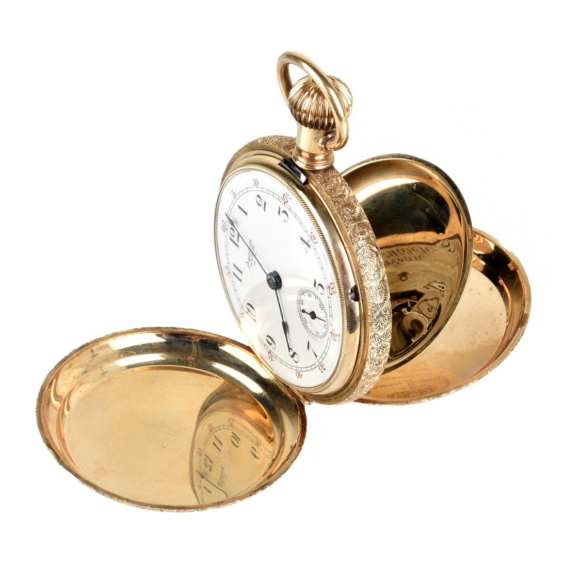 Waltham Watch Co 14K Pocket Watch