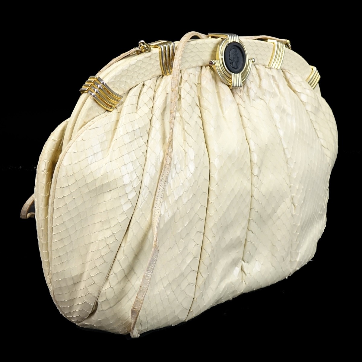 Judith LeiberTan Snake Bag