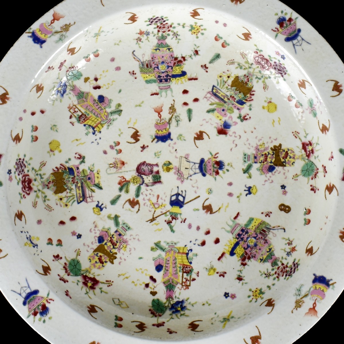 Large Chinese Porcelain Charger