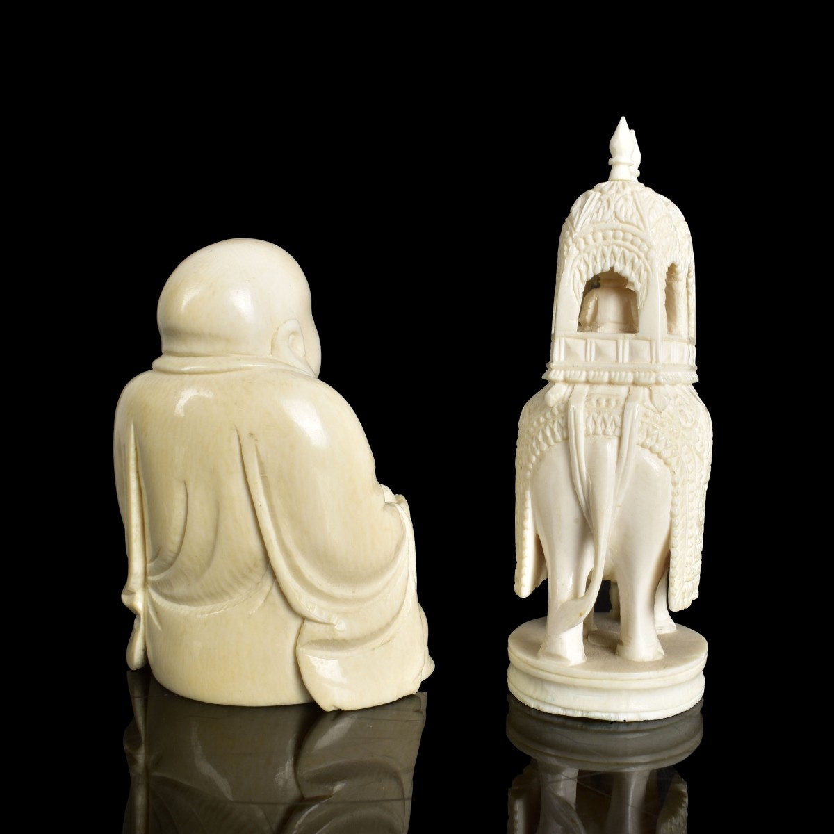 Two Carved Figurines