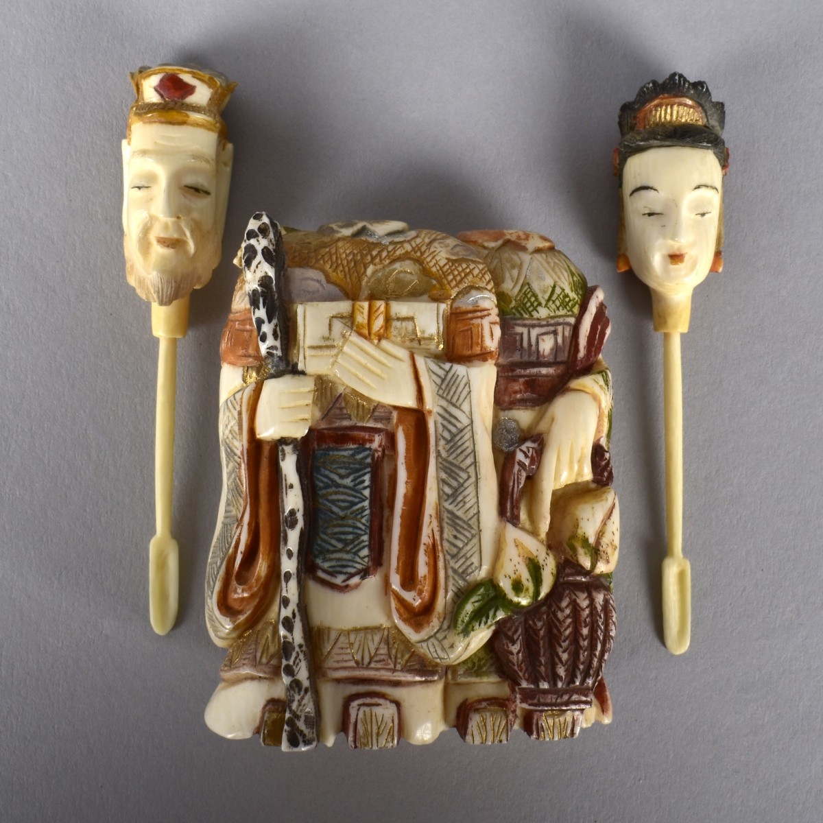 Two Antique Japanese Snuff Bottles