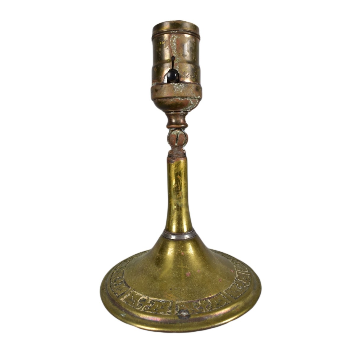 The Greist Mfg Co. Brass Lamp