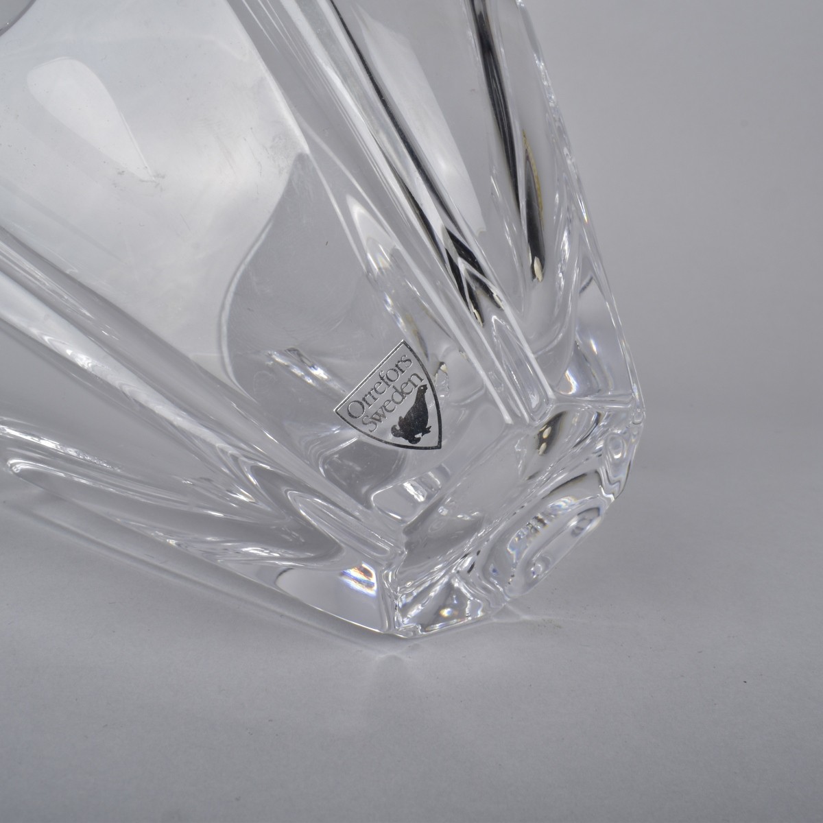 Four Crystal Tableware Items