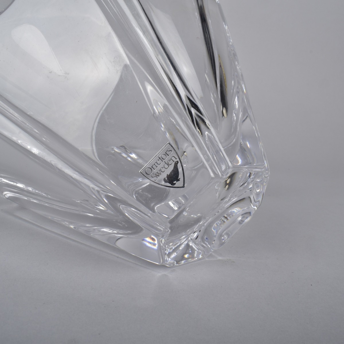 Four Crystal Tableware Items