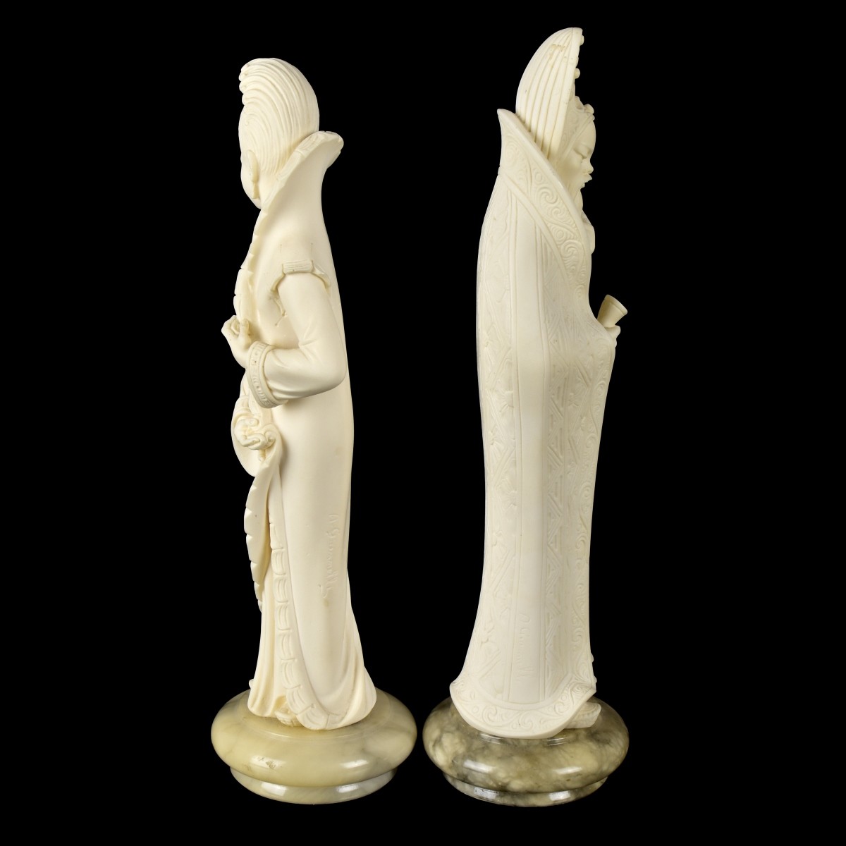 Two A. Giannelli Chinese Figurines