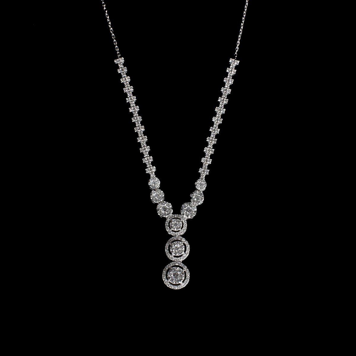 Diamond and 14K Necklace