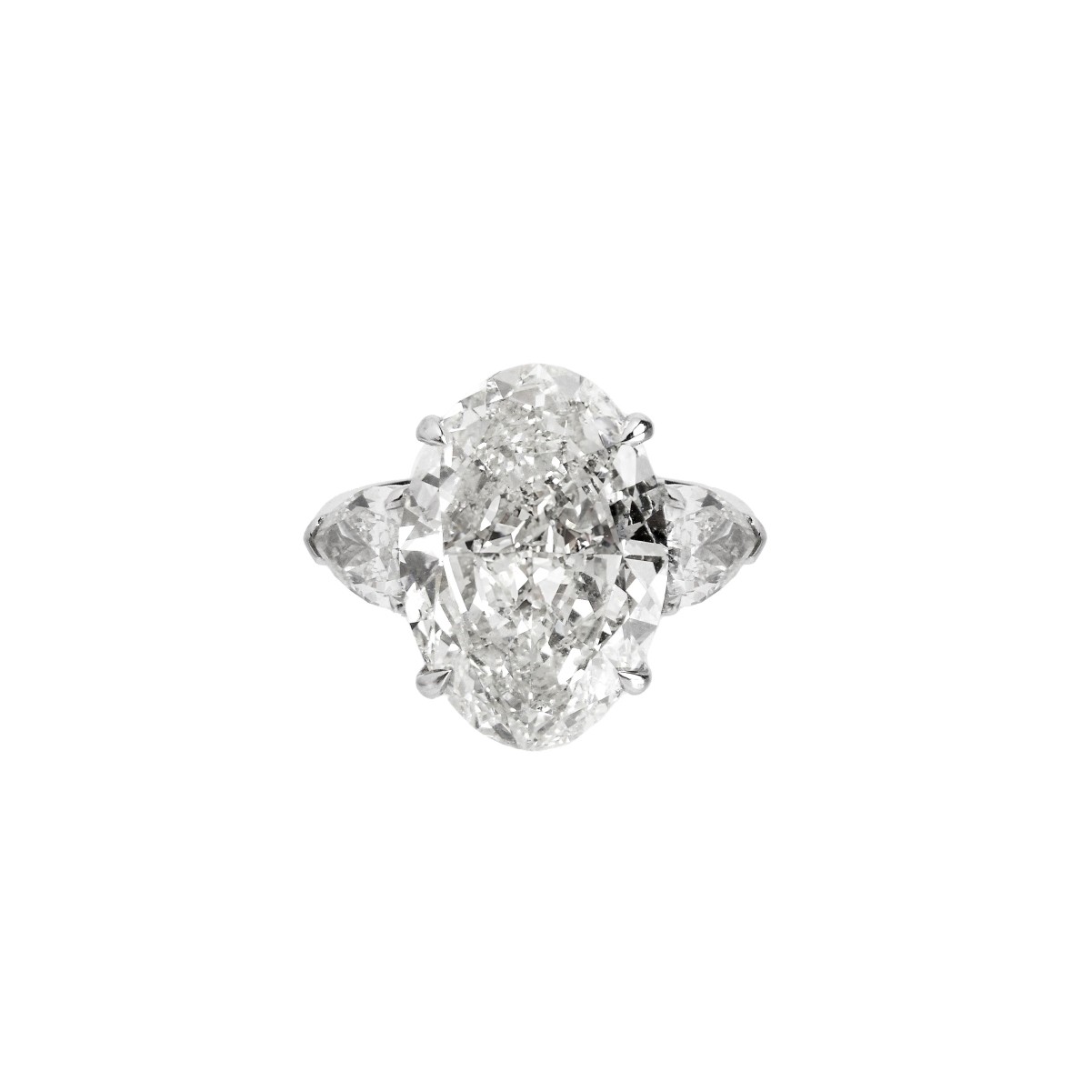 EGL 11.03ct Diamond and 18K Ring