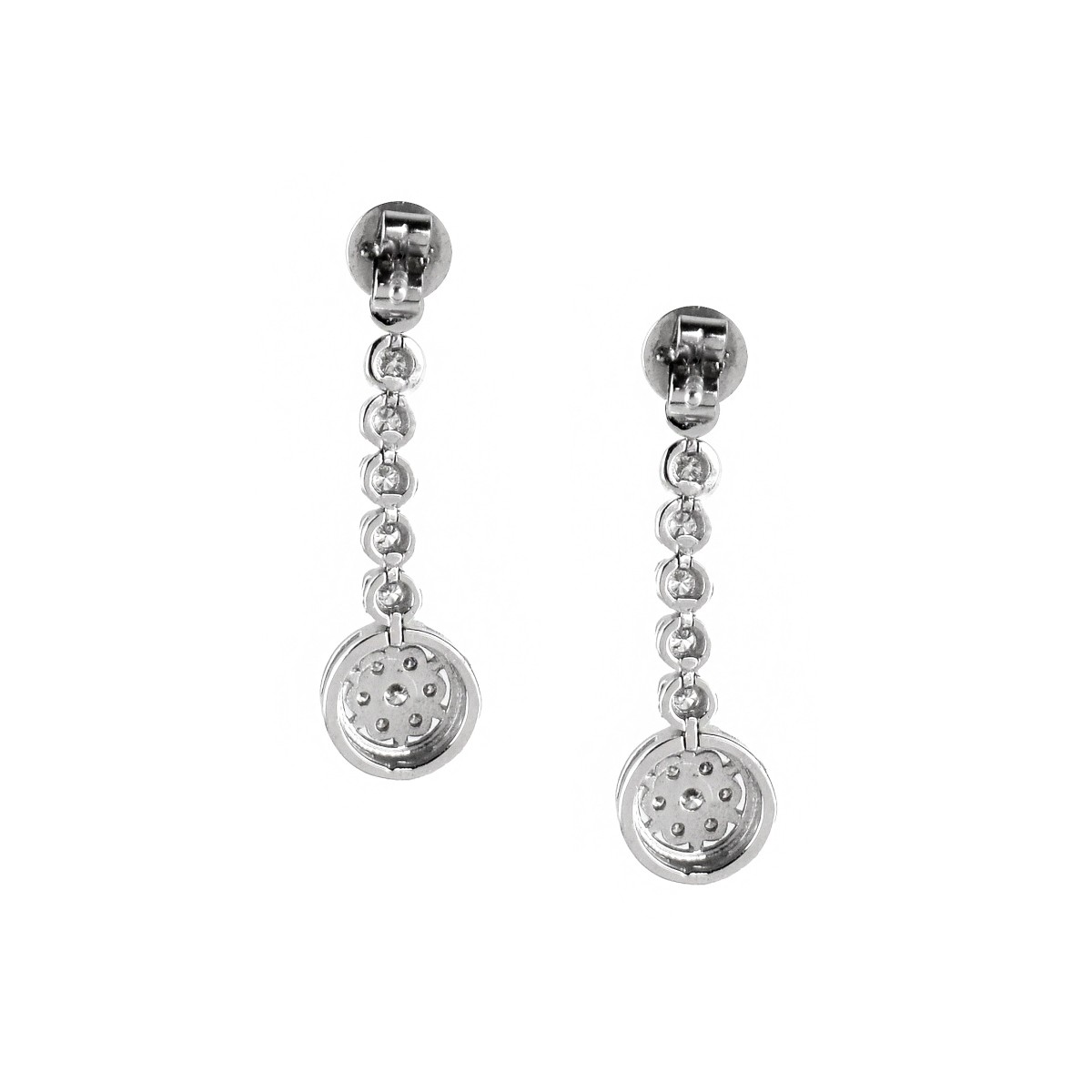 Diamond and 14K Earrings