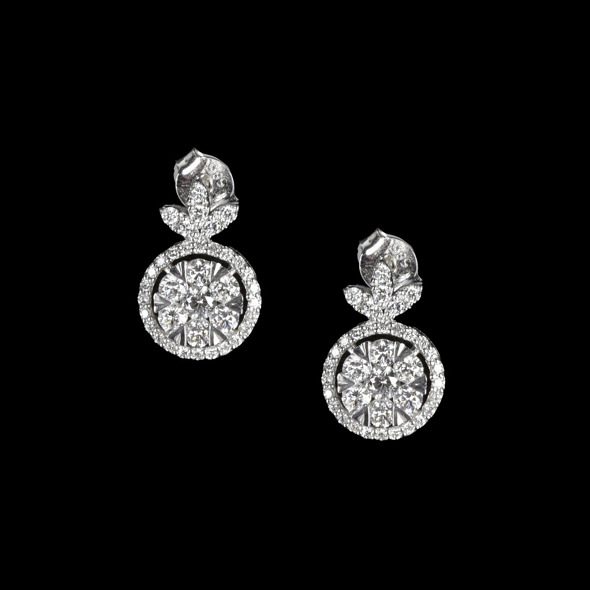 Diamond and 14K Necklace and Earrings