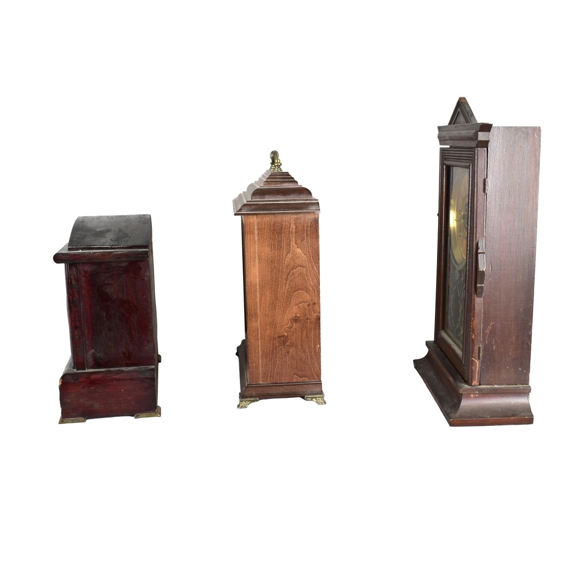 Three Antique Mantle Clocks