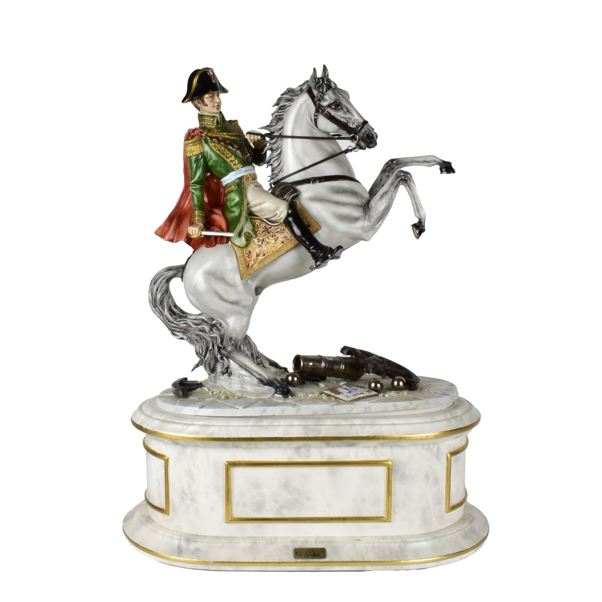 Large Capodimonte Napoleon Figurine