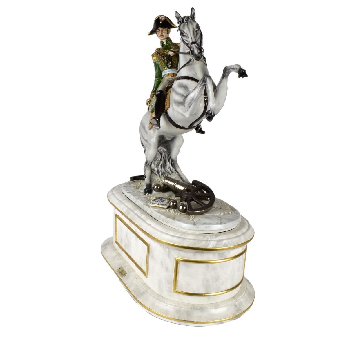 Large Capodimonte Napoleon Figurine