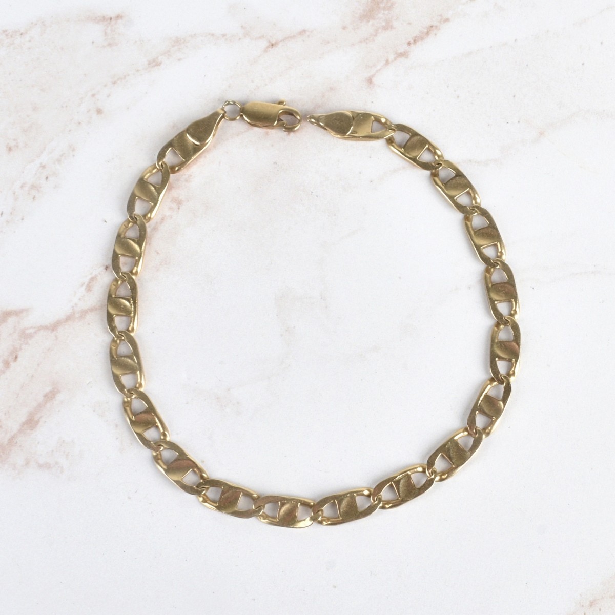 14K Link Bracelet