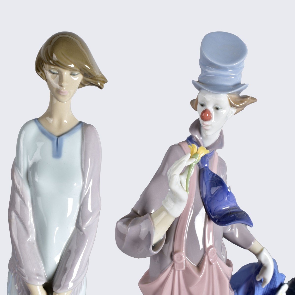 Two Lladro Porcelain Figurines