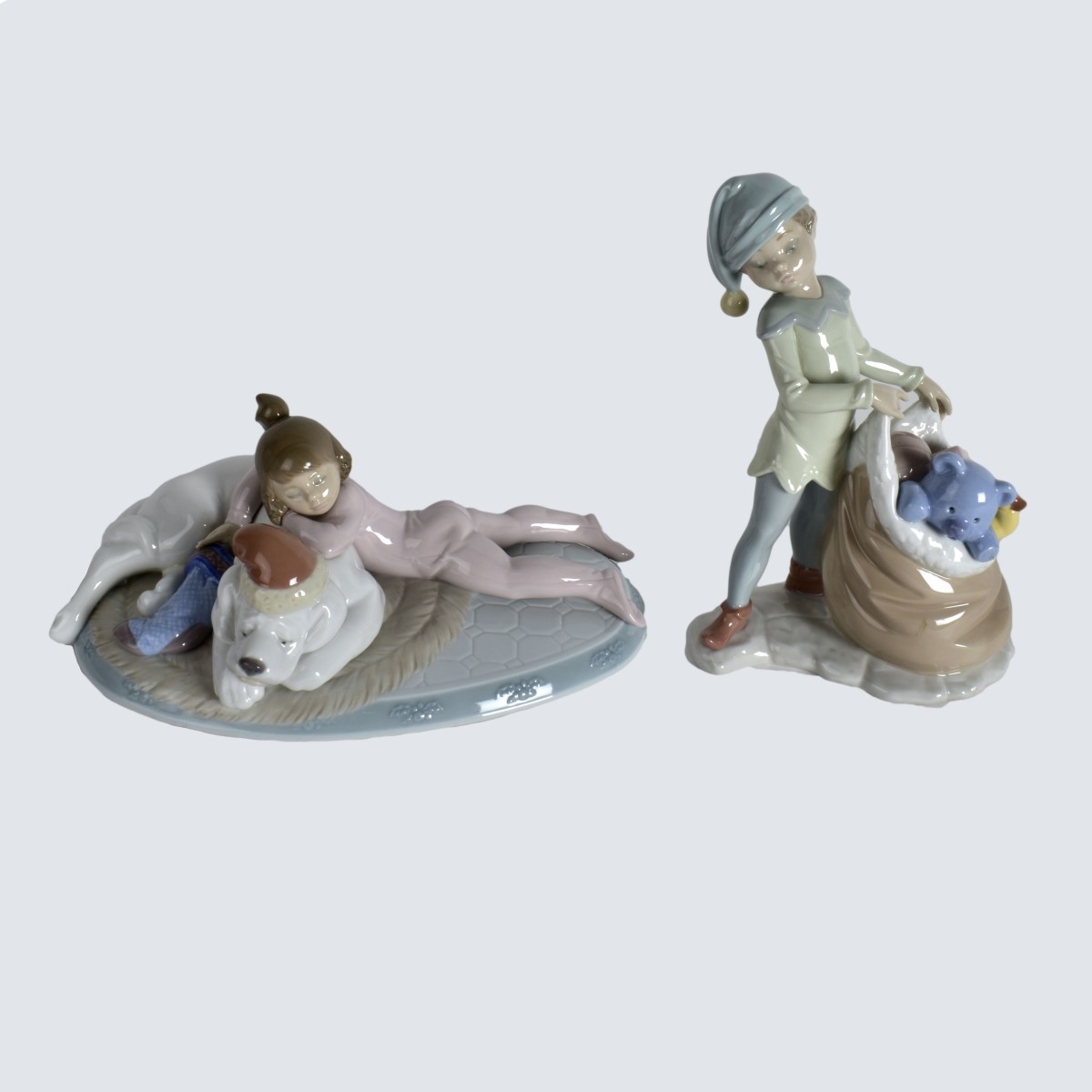 Two Lladro Porcelain Figurines