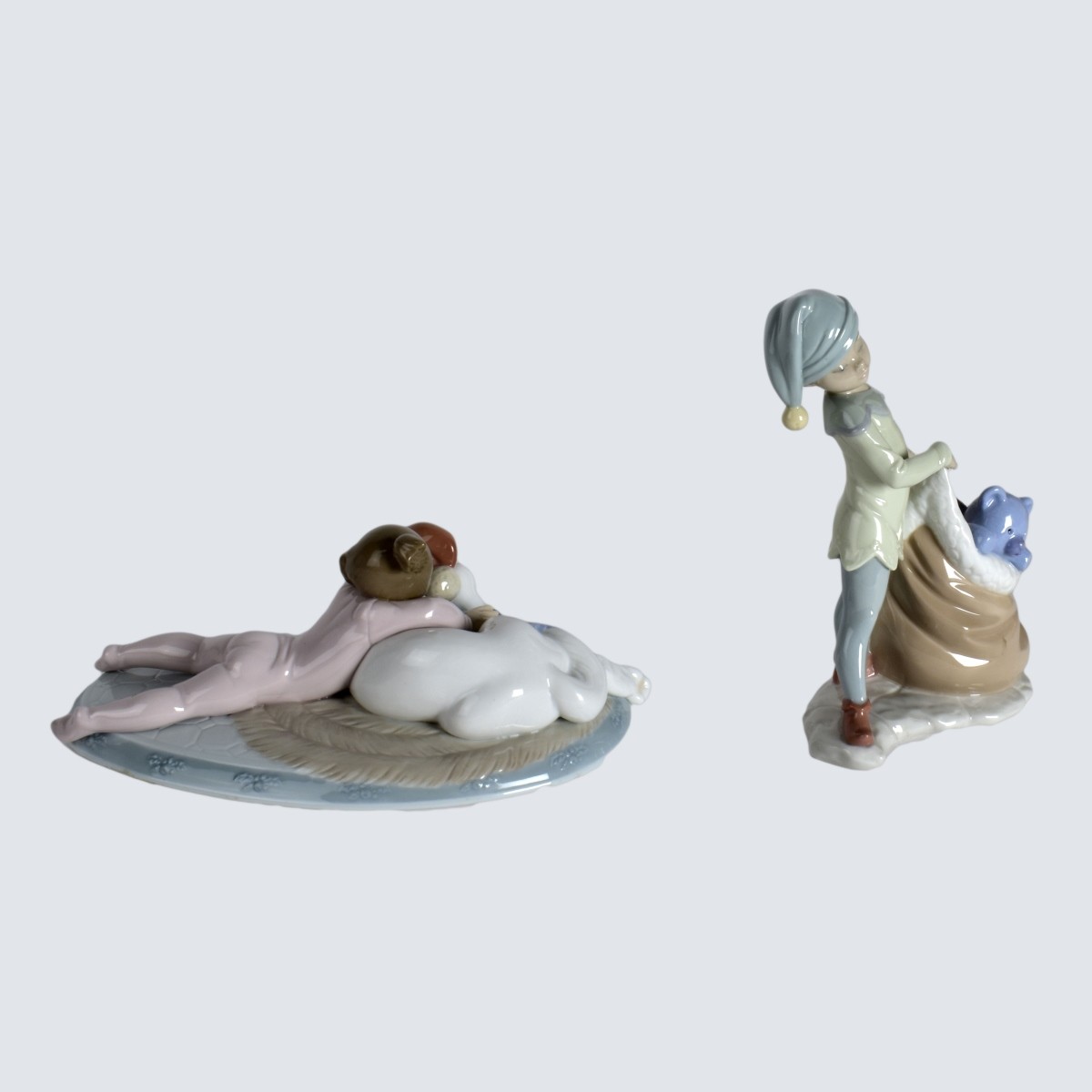 Two Lladro Porcelain Figurines