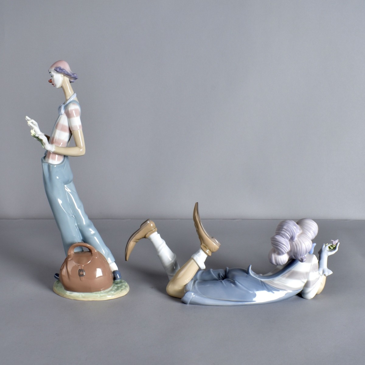 Two Lladro Porcelain Figurines