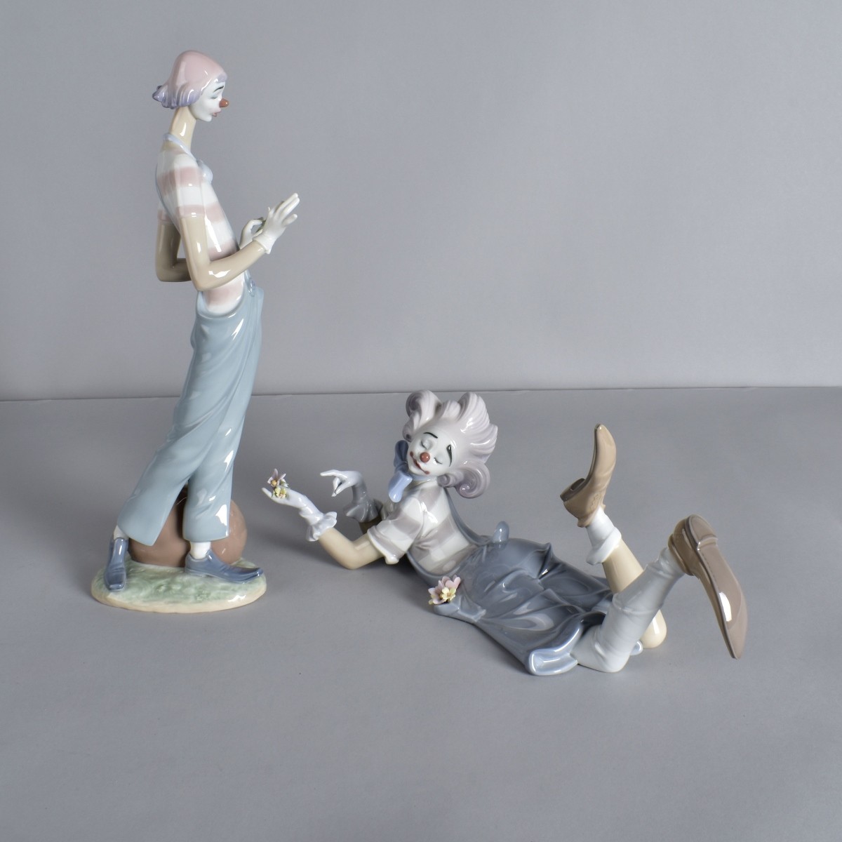 Two Lladro Porcelain Figurines