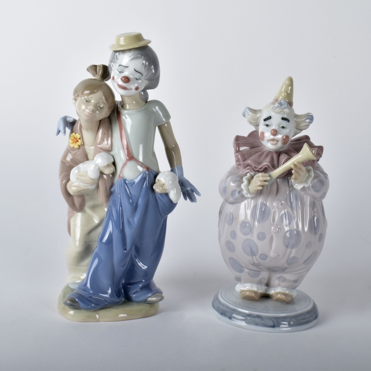 Two Lladro Porcelain Figurines