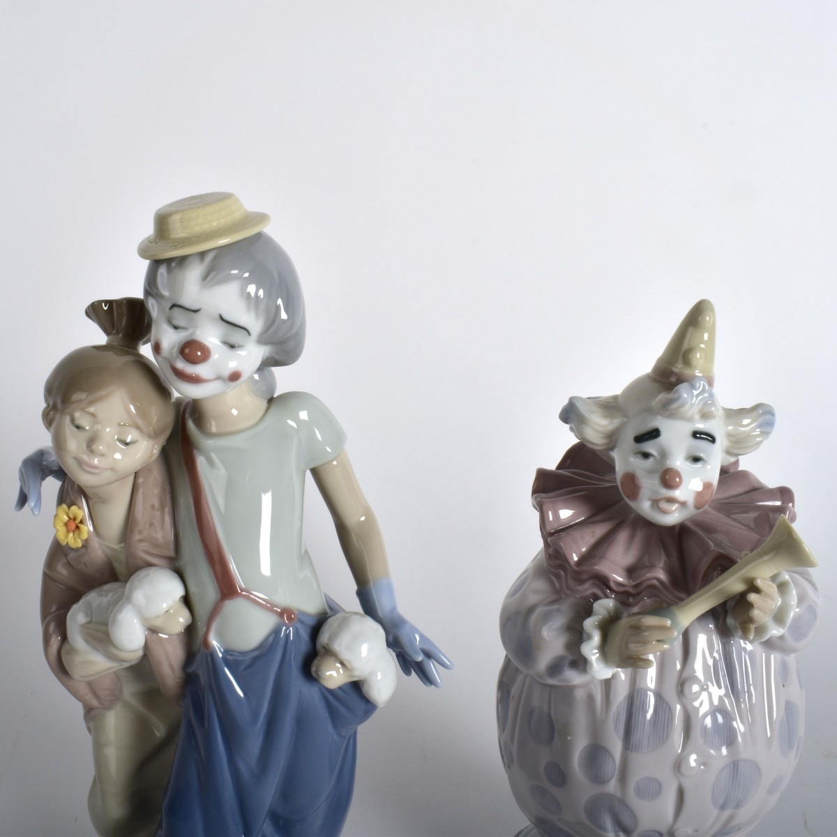 Two Lladro Porcelain Figurines