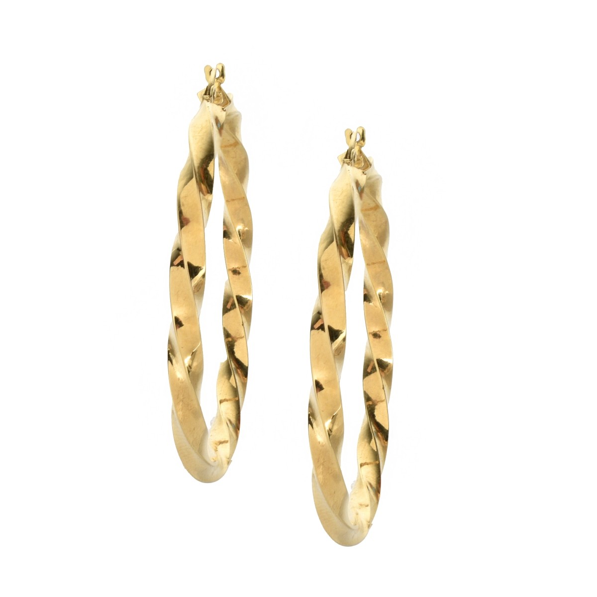 14K Hoop Earrings