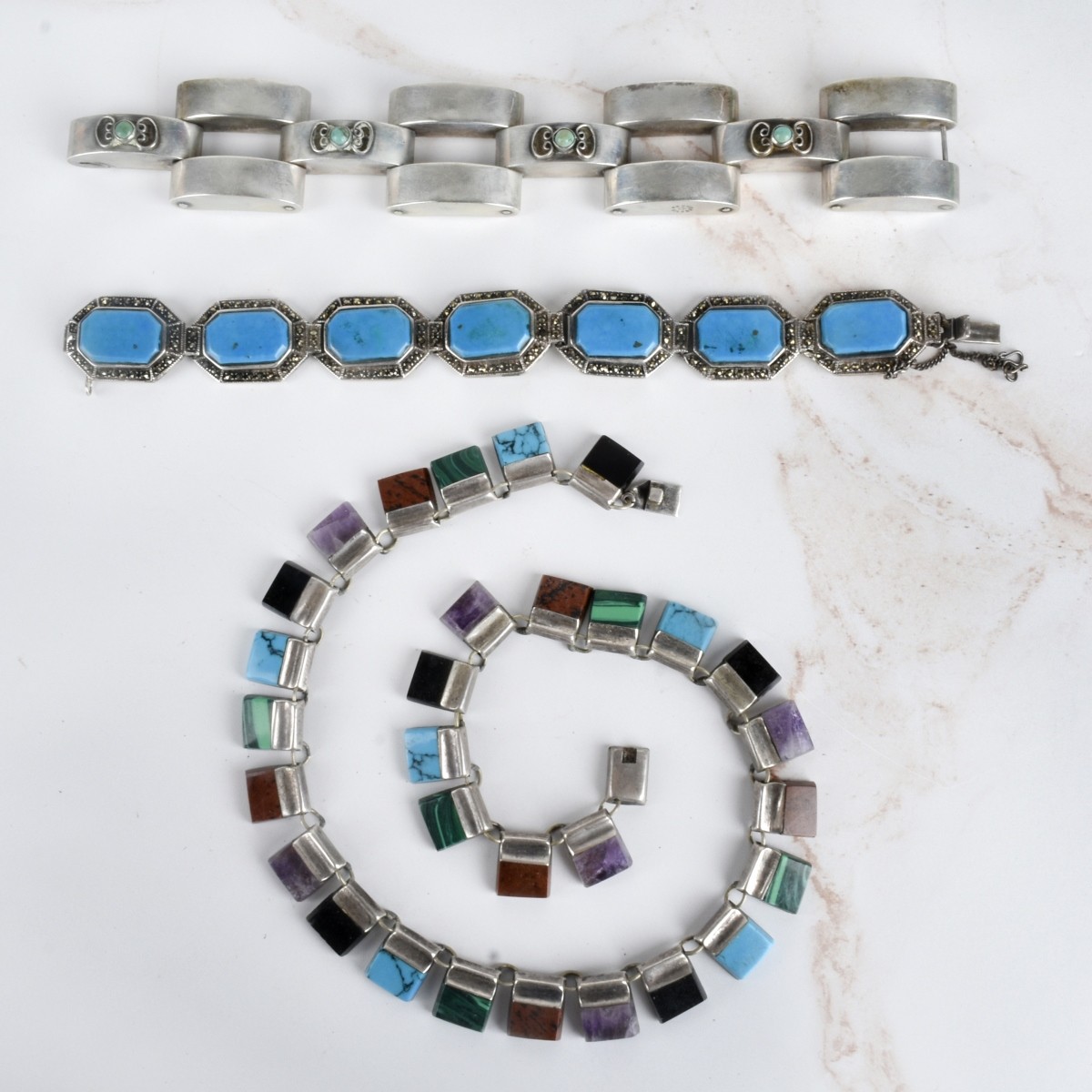 Turquoise and Silver Jewelry
