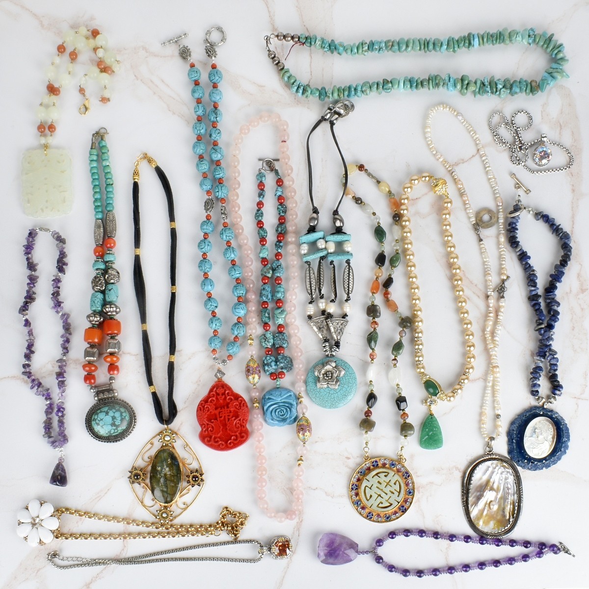 Collection of Fashion Necklaces