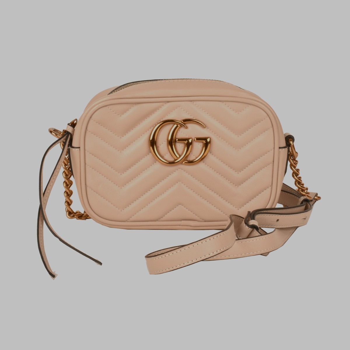 Camelia Rose Beige Shoulder Bag