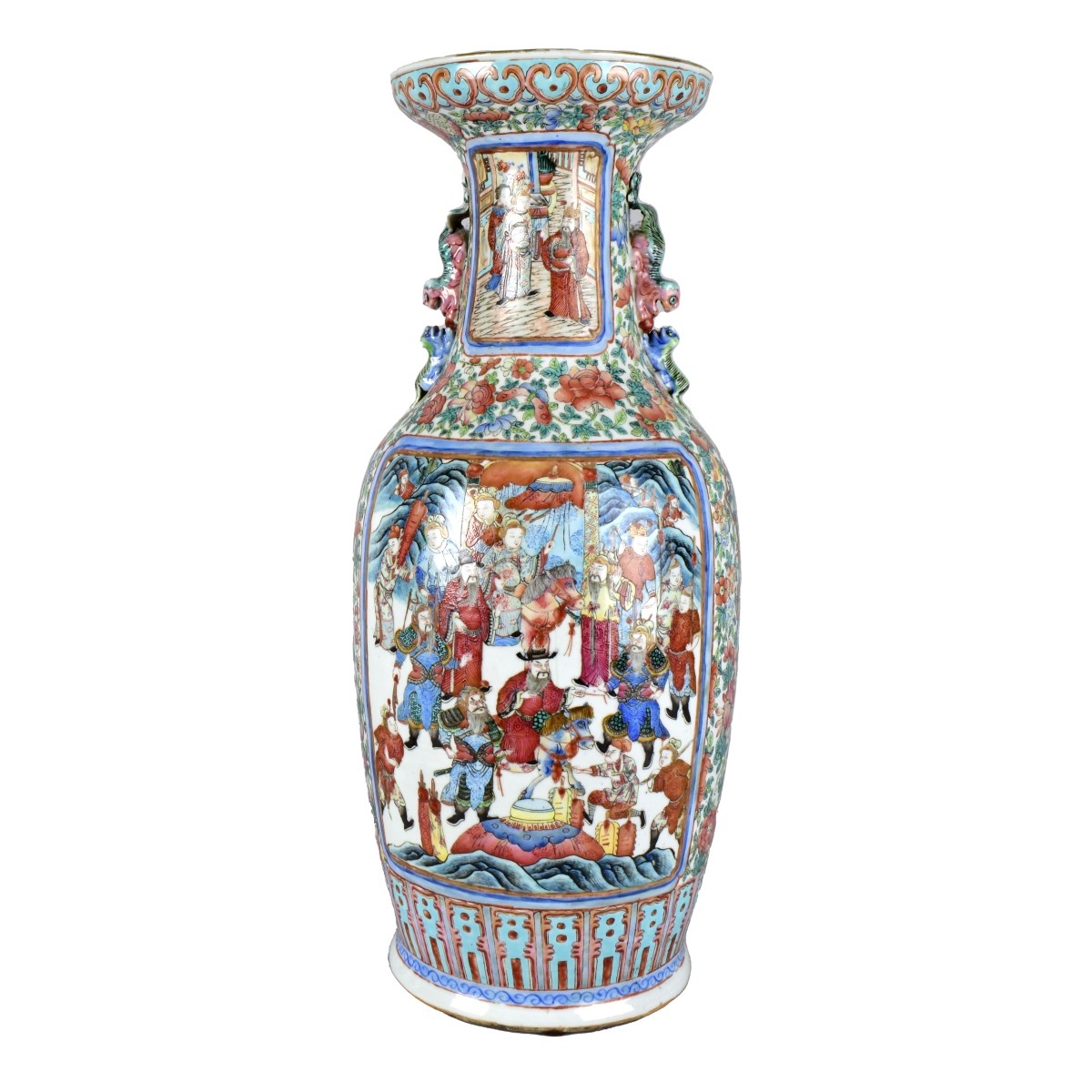 Chinese Famille Verte Porcelain Vase