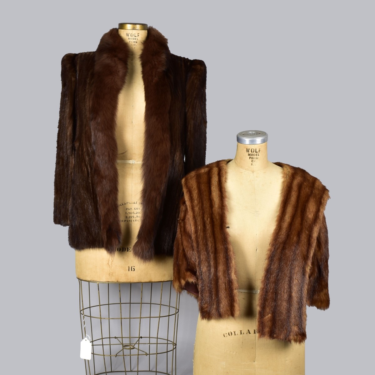 Vintage Sable and Mink Furs