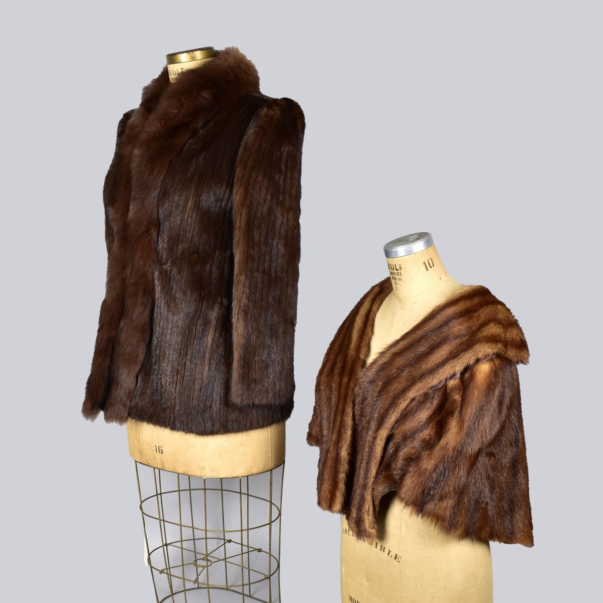 Vintage Sable and Mink Furs