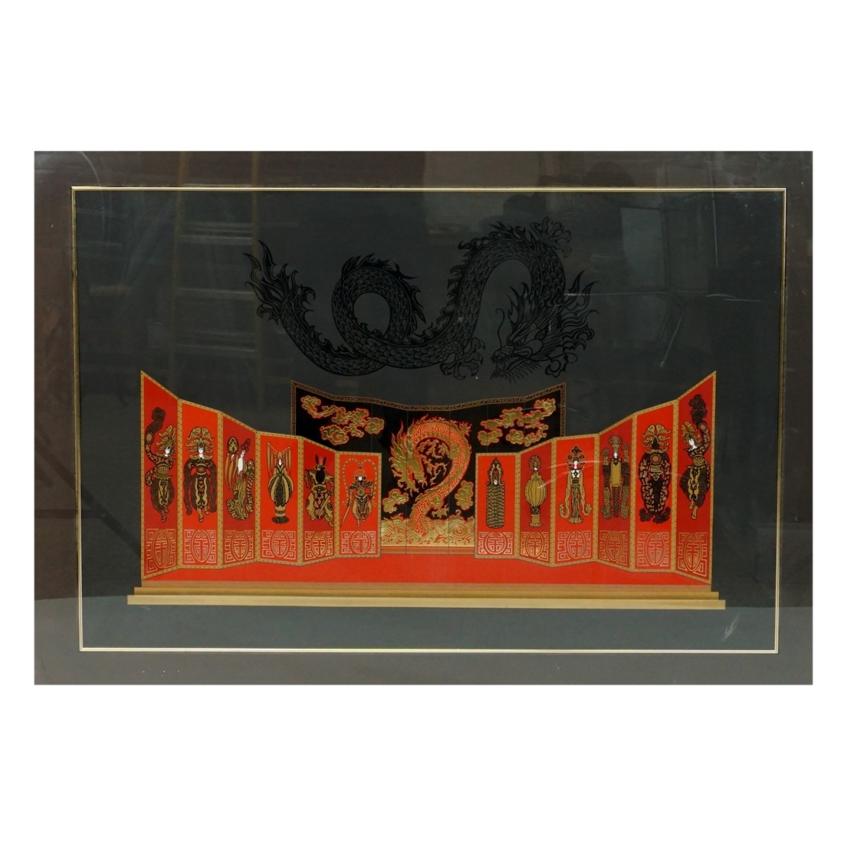 Erte (1892 - 1990) Serigraph