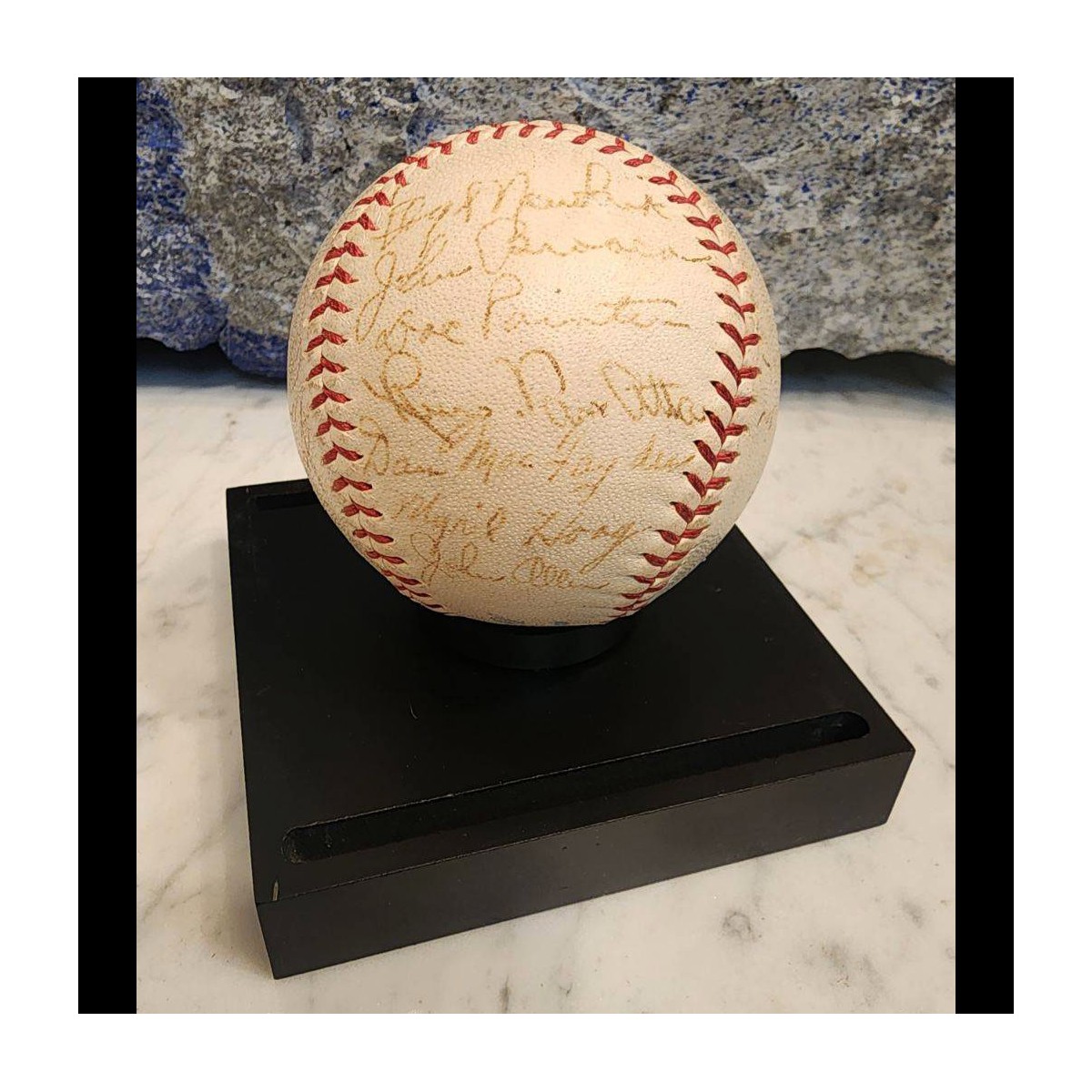 1929 Yankees Team Signed Baseball