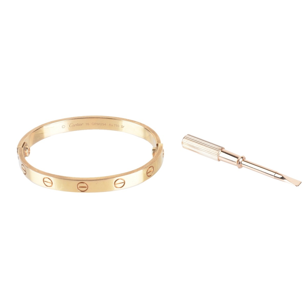 Cartier 18K Love Bracelet