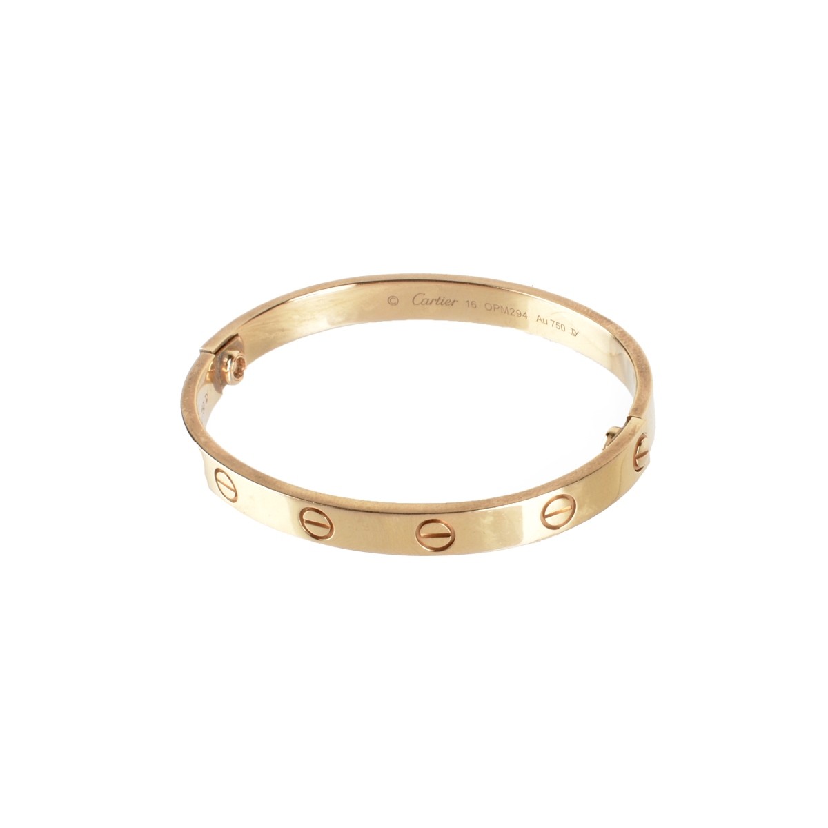 Cartier 18K Love Bracelet