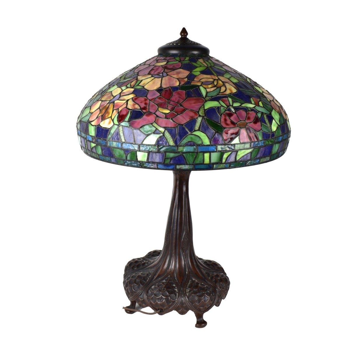 Large Tiffany Style Lamp