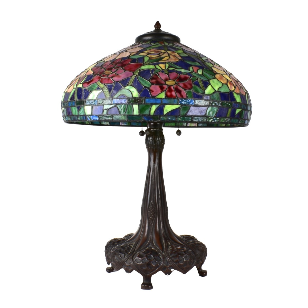 Large Tiffany Style Lamp