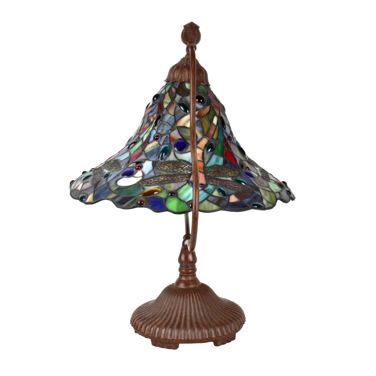 Tiffany Style Bell Shaped Lamp