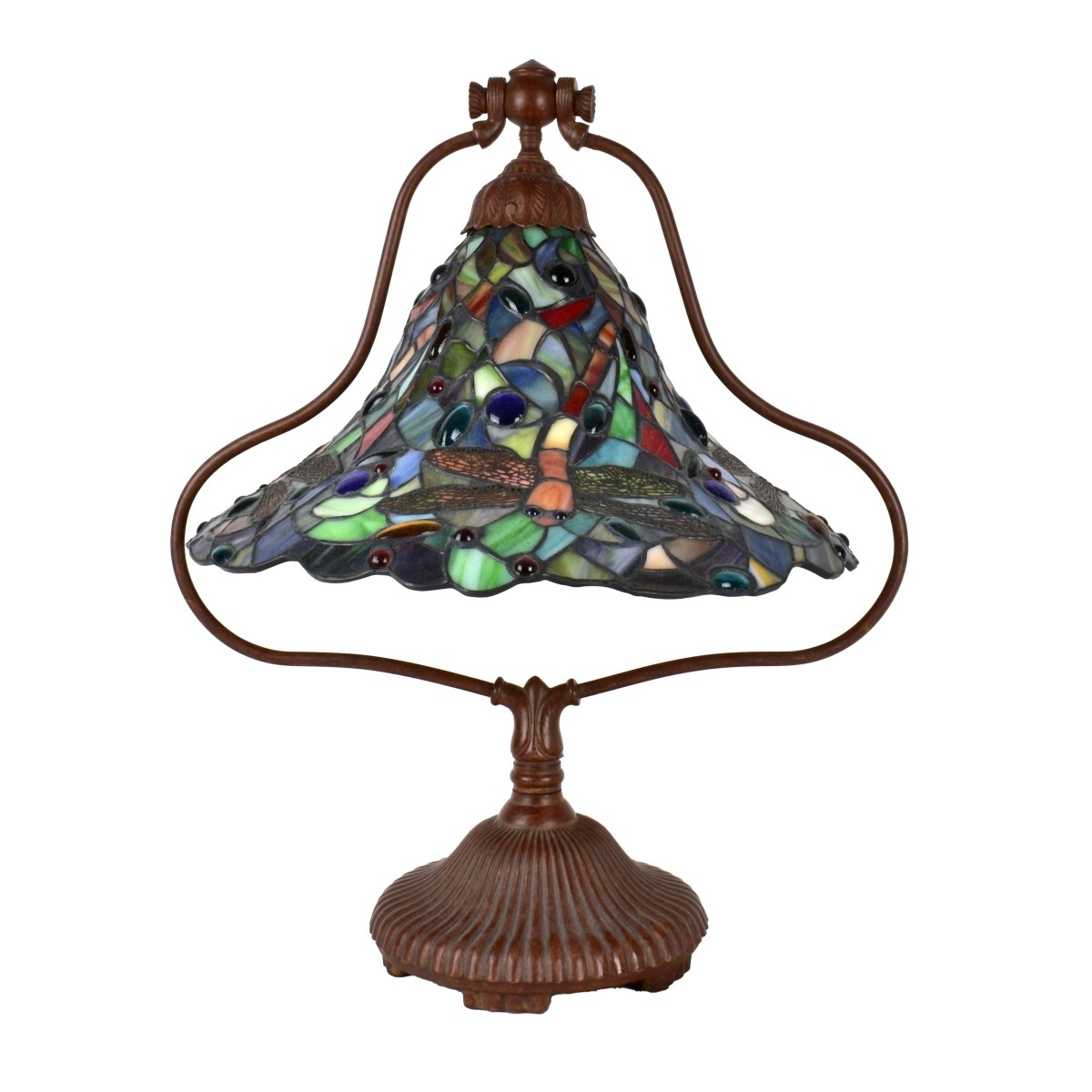 Tiffany Style Bell Shaped Lamp