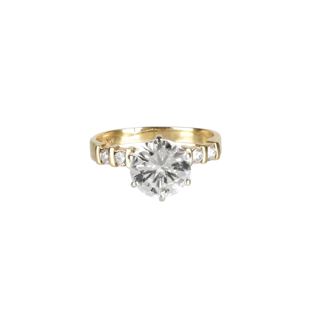 Diamond and 14K Ring