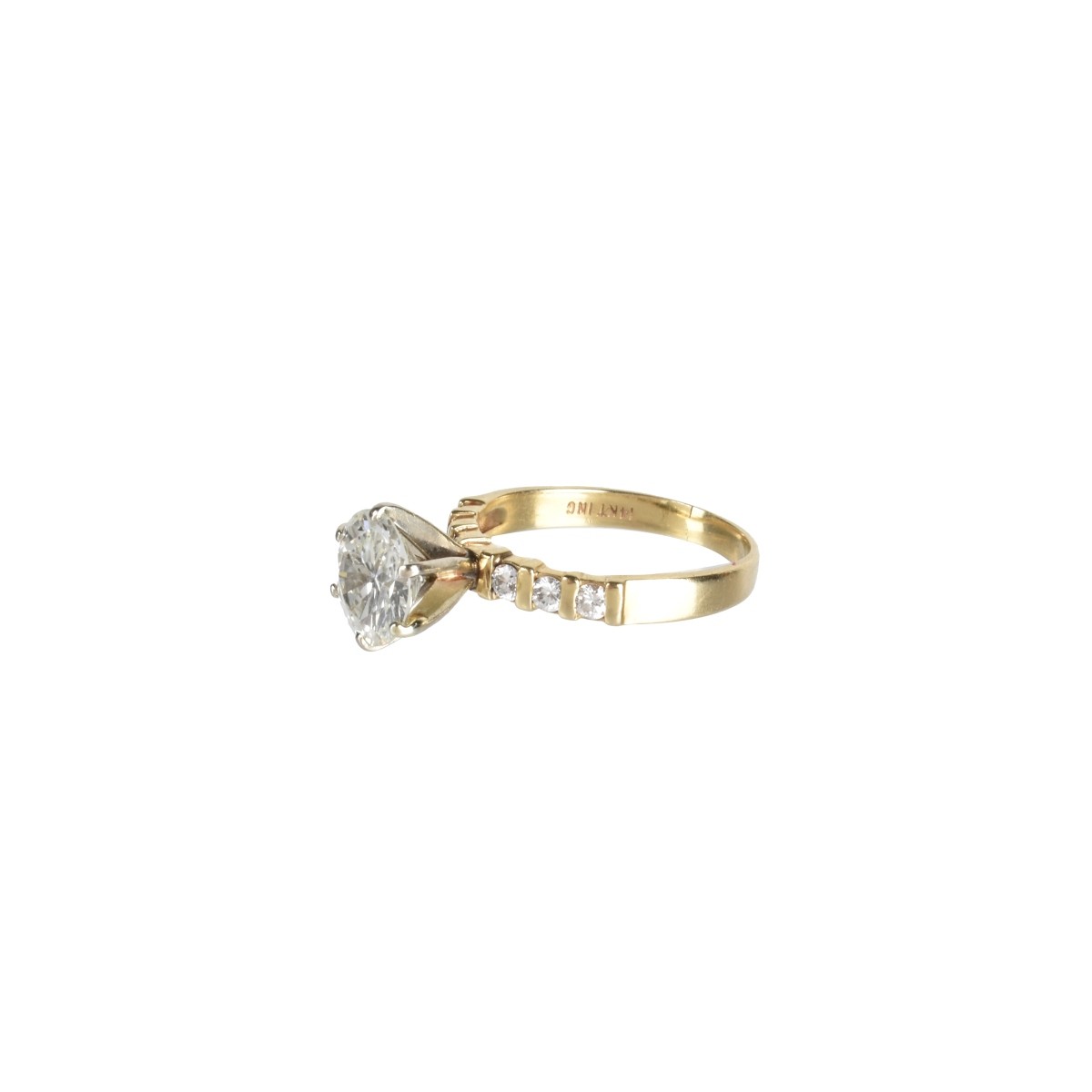 Diamond and 14K Ring