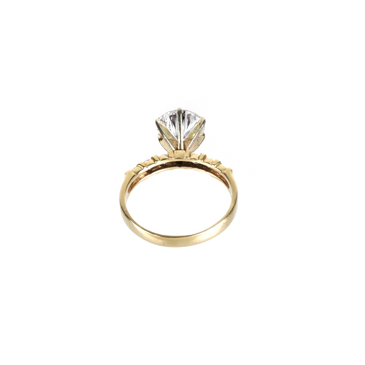 Diamond and 14K Ring