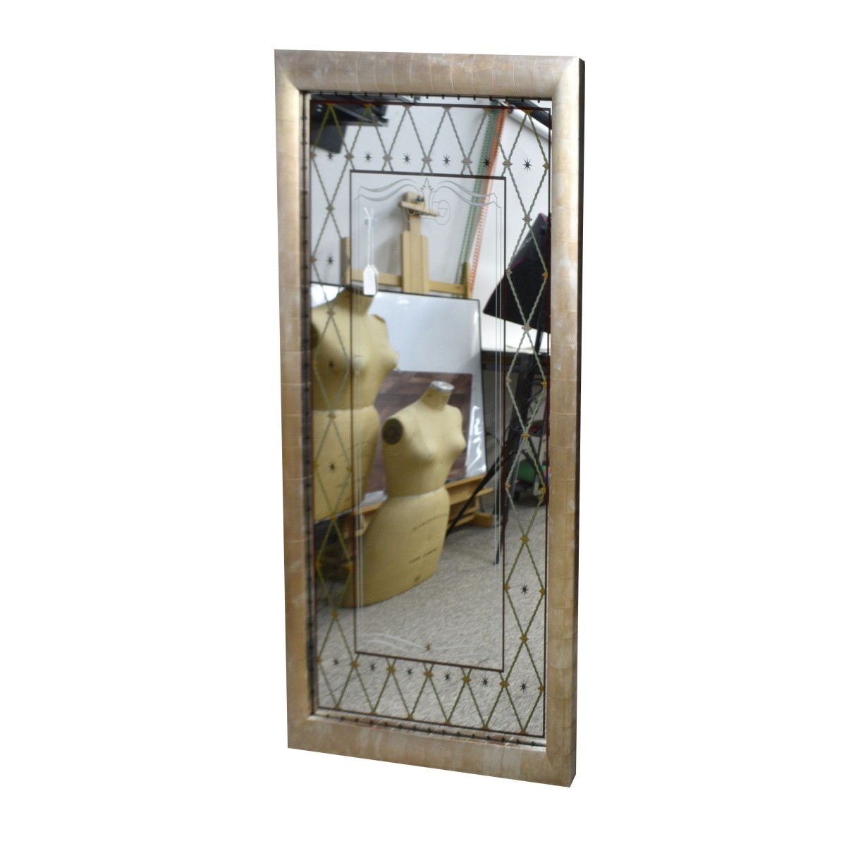 Palace Size Art Deco Style Hall Mirror