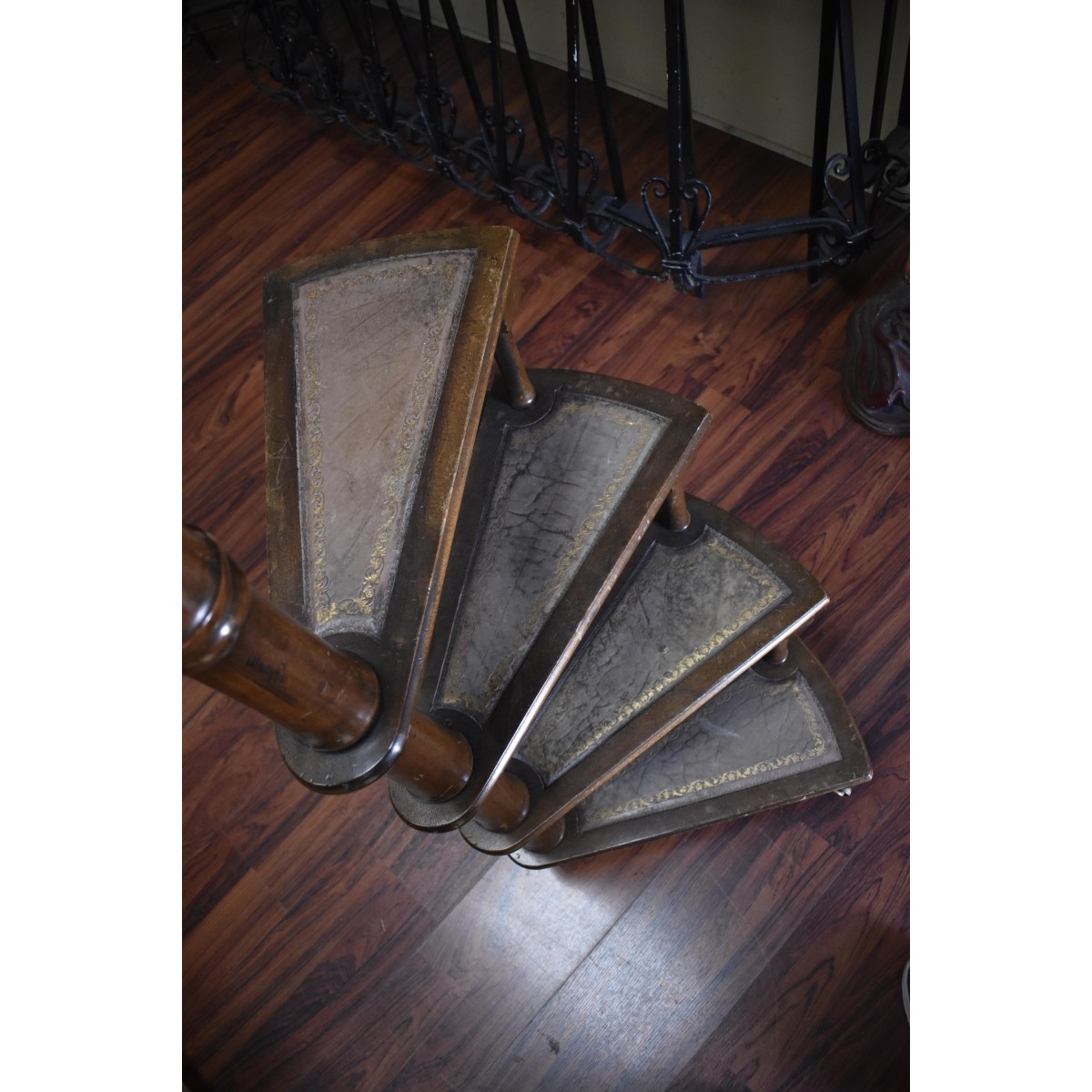 19th C. English Regency Library Steps