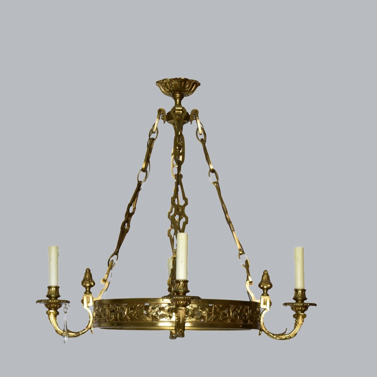 Louis XVI Style Bronze Chandelier