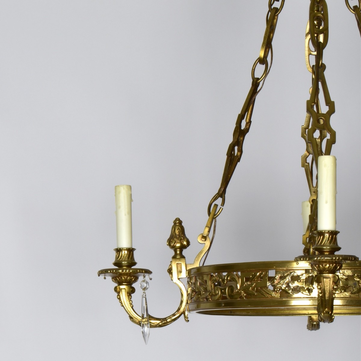 Louis XVI Style Bronze Chandelier