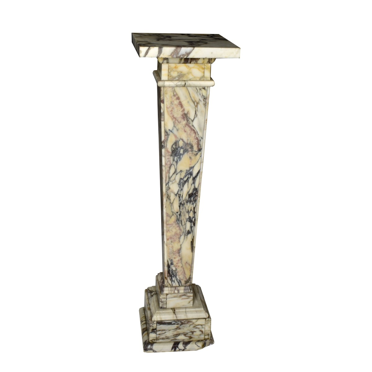 White Marble Pedestal