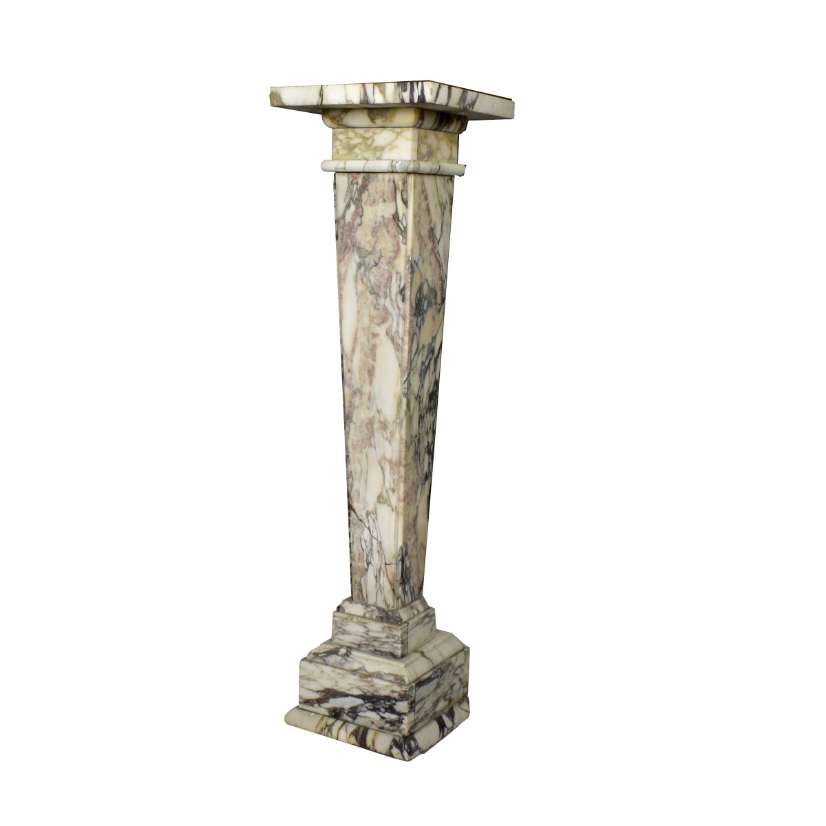 White Marble Pedestal