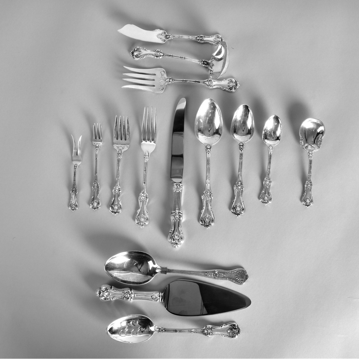 Frank Smith "Federal Cotillion" Silver Flatware