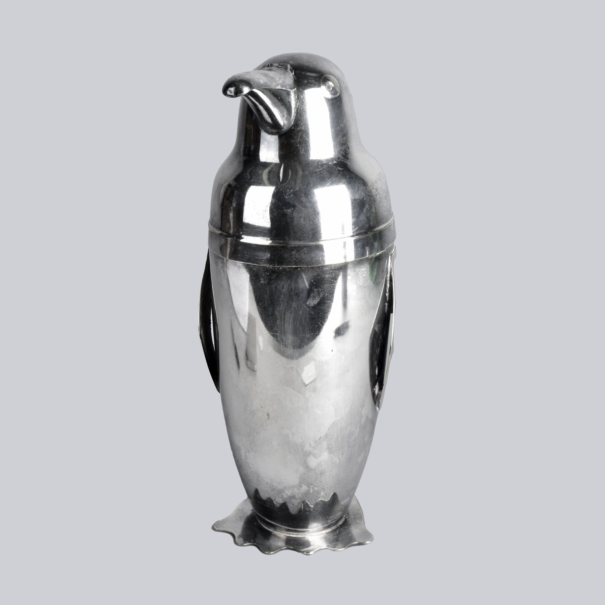 Emil A. Schuelke Penguin Cocktail Shaker